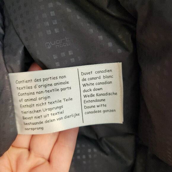 Quartz Nature (now Quartz Co.) Kimberly Down Parka - Navy Blue 2XS w/ Racoon Fur - Picture 15 of 16